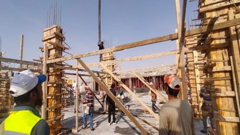فريق مشروع مكنايل في الموقع
